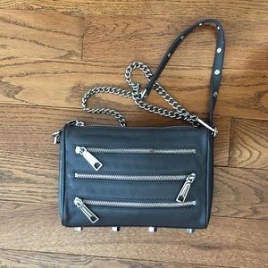 Rebecca Minkoff Zip Leather Crossbody